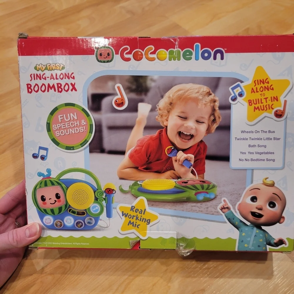 Cocomelon My First Sing-Along Boombox